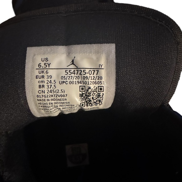 NIKE Jordan One Mid Hyper Royal Blue (6.5 Y-YOUTH) - Picture 2 of 8